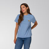 Remera Mujer Numb One Graphic Tee Azul Cat
