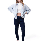 Jeans Mujer Stretch Denim Mid-Ri Indigo Cat