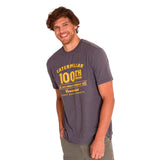 Remera Hombre Centennial 100 Years Gris Cat