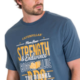Remera Hombre Historic Traditions Azul Cat