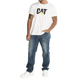 Jeans Hombre Triblend Stretch Denim Straight Gris Cat