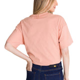 Remera Mujer Heavyweight Boxy Ori Rosado Cat