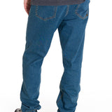 Jeans Hombre Triblend Stretch Denim Straight Gris Cat