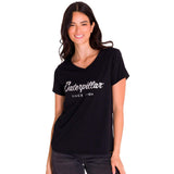 Remera Mujer Caterpillar Metallic Negro Cat