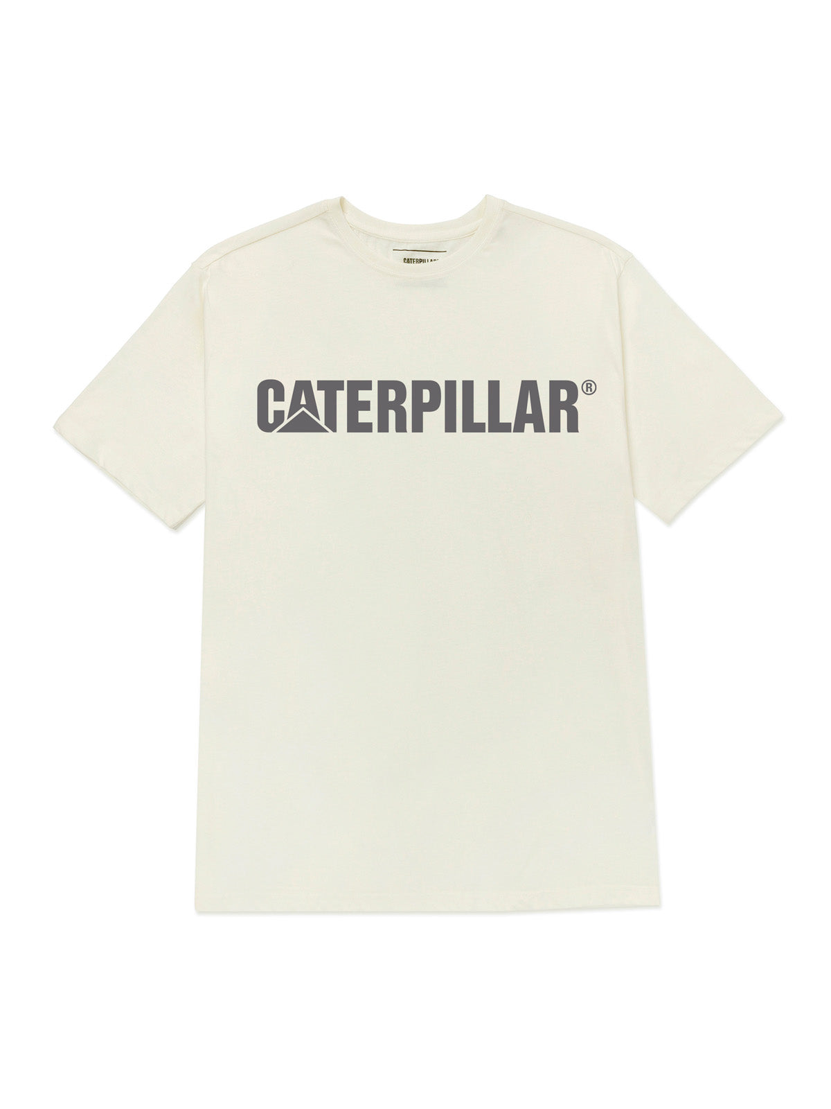 Remera Hombre Caterpillar Logo Tee Gris Cat