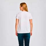 Remera Mujer Caterpillar Script V Blanco Cat