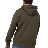 Buzo Hombre Fleece Cat Patch Ful Verde Cat