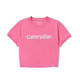 Remera Mujer Rg Crop Graphic Tee Rosado Cat