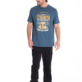 Remera Hombre Historic Traditions Azul Cat