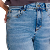Jeans Mujer Denim High-Rise Str Celeste Cat