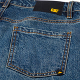Jeans Mujer Denim Wide Leg Negro Cat