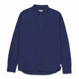 Camisa Hombre Fndtn Convertible Ls Azul Cat