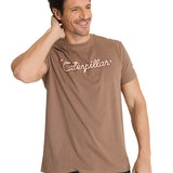 Remera Hombre Roam Free Caterpilla Beige Cat