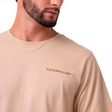 Remera Hombre Heritage Graphic Tee Beige Cat
