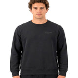 Buzo Hombre French Terry Cw Neck Negro Cat