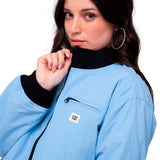 Chaqueta Mujer W Nylon Bomber Jacke Azul Cat