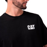 Remera Hombre Moto Graphic Tee 5 Negro Cat