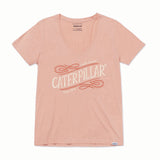 Remera Mujer Caterpillar Script G NARANJA Cat