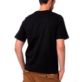 Remera Hombre Cat Small Logo Tee Negro Cat