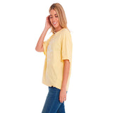 Remera Mujer Boxy Heavyweight G 1 Amarillo Cat