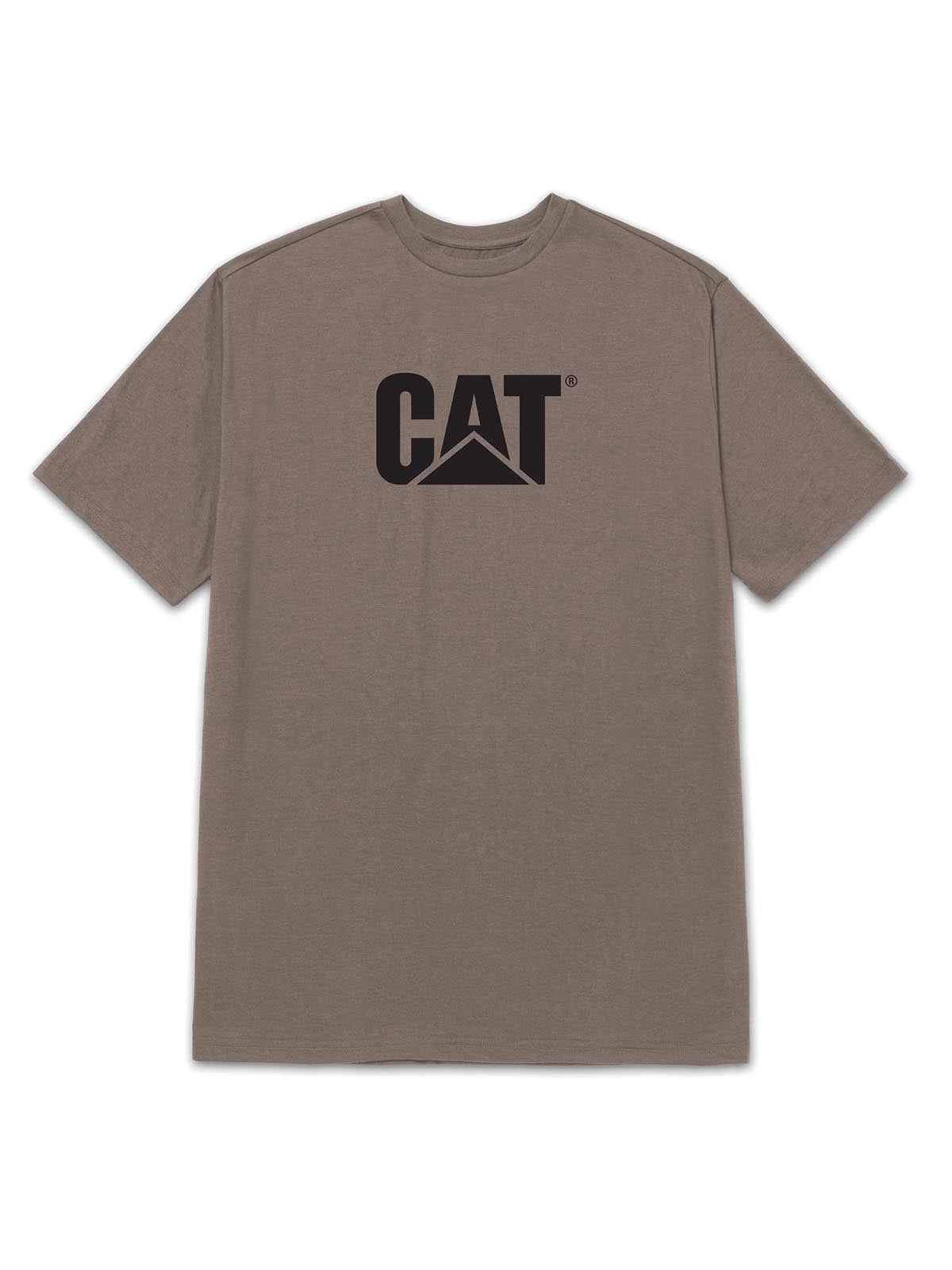 Remera Hombre Cat Logo Tee Beige Cat