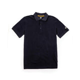 Remera Hombre Essential Polo Negro Cat