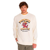 Buzo Hombre Graphic French Terry Beige Cat