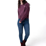 Buzo Mujer W Relaxed French Ter Violeta Cat