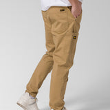 Pantalon Hombre Stretch Twill Utilit Beige Cat