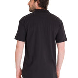 Remera Hombre Cat Logo Jersey Polo Negro Cat