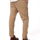 Pantalon Hombre Stretch Twill Utilit Beige Cat