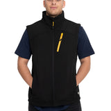 Chaleco Hombre Essential Softshell Negro Cat
