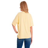 Remera Mujer Boxy Heavyweight G 1 Amarillo Cat