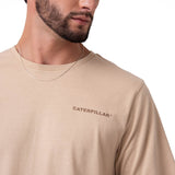 Remera Hombre Heritage Graphic Tee Beige Cat