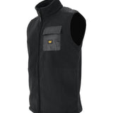 Chaleco Hombre Polar Fleece Utility Negro Cat