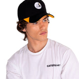 Gorro Hombre 6 Panel Triangle Ins Negro Cat