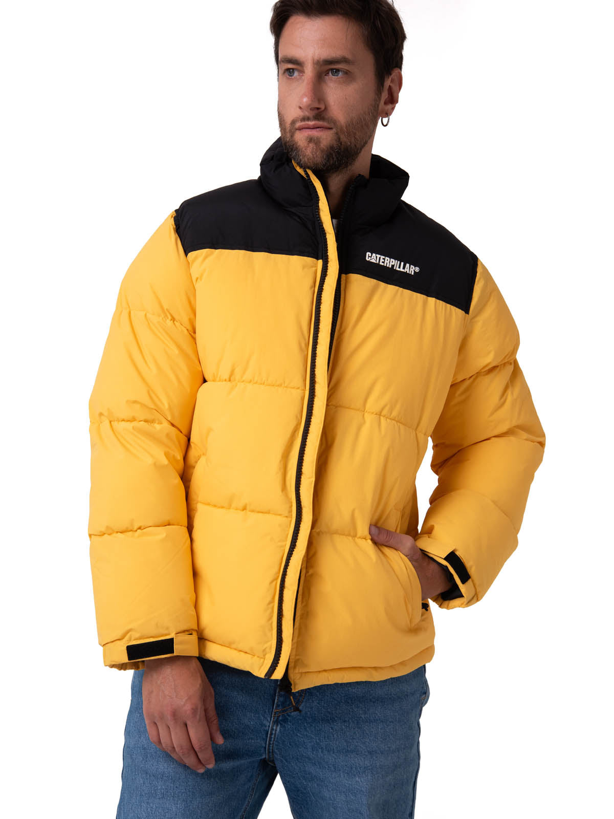 Chaqueta Hombre Heavyweight Insulate Amarillo Cat