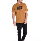 Remera Unisex Cat Logo Tee Marron Cat