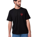 Remera Hombre Moto Graphic Tee 1 Negro Cat