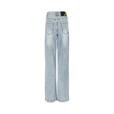 Jeans Mujer Triblend Stretch Den Celeste Cat