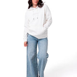 Buzo Mujer W Fleece Caterpillar Blanco Cat