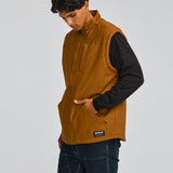 Chaleco Hombre Sherpa Lined Vest Marron Cat
