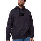 Buzo Hombre Fleece Cat Logo Pull Negro Cat