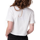 Remera Mujer Crop Metallic Graphi Cat