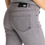 Jeans Mujer Symbol Skinny Gris Cat