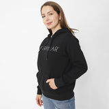 Buzo Mujer Fleece Caterpillar P Negro Cat