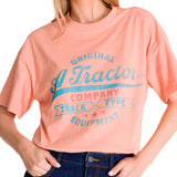 Remera Mujer Heavyweight Boxy Ori Rosado Cat