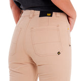 Pantalon Mujer Double Front Utility Beige Cat