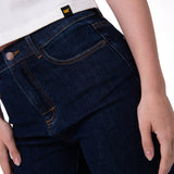 Jeans Mujer Denim High-Rise Stra Indigo Cat