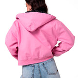 Chaqueta Mujer W Canvas Insulated H Rosado Cat